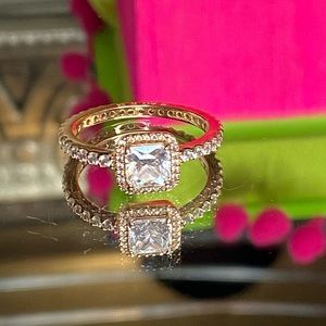 Pandora sparkle halo ring